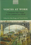 Cover of Voices at Work: Continuity and Change in the Common Law World