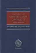Cover of Wilmot-Smith on Construction Contracts