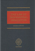 Cover of The Law of Professional Immunities
