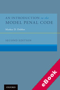 Cover of An Introduction to the Model Penal Code (eBook)