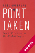 Cover of Point Taken: How to Write Like the World's Best Judges (eBook)