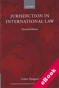 Cover of Jurisdiction in International Law (eBook)