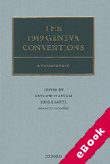 Cover of The 1949 Geneva Conventions: A Commentary (eBook)