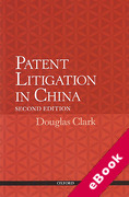 Cover of Patent Litigation in China (eBook)