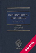 Cover of International Succession (eBook)