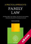 Cover of A Practical Approach to Family Law (eBook)