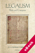 Cover of Legalism: Rules and Categories (eBook)