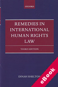 Cover of Remedies in International Human Rights Law (eBook)