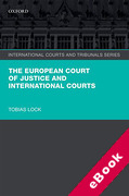 Cover of The European Court of Justice and International Courts (eBook)
