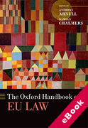 Cover of The Oxford Handbook of EU Law (eBook)