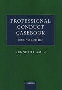 Cover of Professional Conduct Casebook