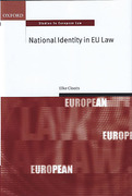 Cover of National Identity in EU Law