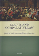 Cover of Courts and Comparative Law