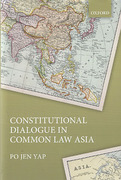 Cover of Constitutional Dialogue in Common Law Asia