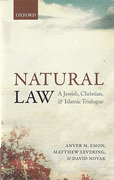 Cover of Natural Law: A Jewish, Christian, and Muslim Trialogue