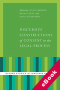 Cover of Discursive Constructions of Consent in the Legal Process (eBook)