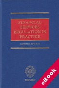 Cover of Financial Services Regulation in Practice (eBook)