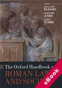 Cover of The Oxford Handbook of Roman Law and Society (eBook)