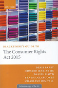 Cover of Blackstone's Guide to the Consumer Rights Act 2015 (eBook)