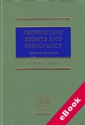 Cover of Proprietary Rights and Insolvency (eBook)