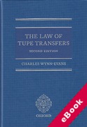 Cover of The Law of TUPE Transfers (eBook)