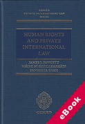 Cover of Human Rights and Private International Law (eBook)