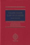 Cover of Trade Mark Law in Europe