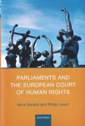 Cover of Parliaments and the European Court of Human Rights