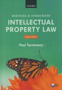Cover of Holyoak & Torremans: Intellectual Property Law