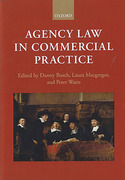 Cover of Agency Law in Commercial Practice