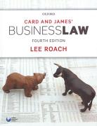 Cover of Card & James' Business Law