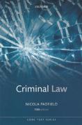 Cover of Core Texts Series: Criminal Law