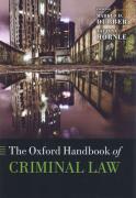 Cover of The Oxford Handbook of Criminal Law
