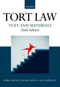Cover of Tort Law: Text and Materials
