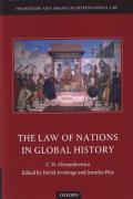 Cover of The Law of Nations in Global History