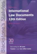 Cover of Blackstone's International Law Documents