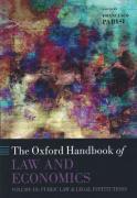 Cover of The Oxford Handbook of Law and Economics Volume 3: Public Law and Legal Institutions