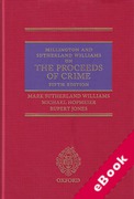 Cover of Millington and Sutherland Williams on The Proceeds of Crime (eBook)