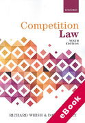 Cover of Competition Law (eBook)