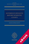 Cover of Sovereign Defaults Before Domestic Courts (eBook)