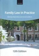 Cover of Bar Manual: Family Law in Practice