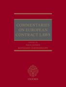 Cover of Commentaries on European Contract Laws