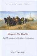 Cover of Beyond the People: Social Imaginary and Constituent Imagination