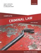 Cover of Complete Criminal Law: Texts, Cases and Materials