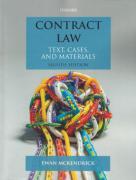 Cover of Contract Law: Text, Cases and Materials