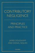 Cover of Contributory Negligence: Principles and Practice