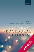 Cover of Antitrust Procedural Fairness (eBook)