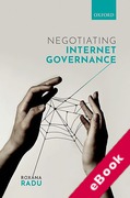 Cover of Negotiating Internet Governance (eBook)