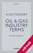 Cover of A Dictionary of Oil and Gas Industry Terms (eBook)