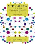 Cover of Medical Law: Text, Cases and Materials